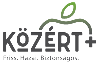 Közért+ logo